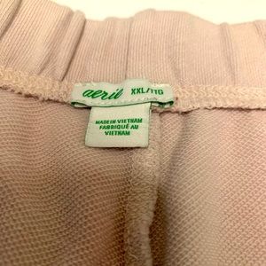 Aerie Pink tie dye sweat short